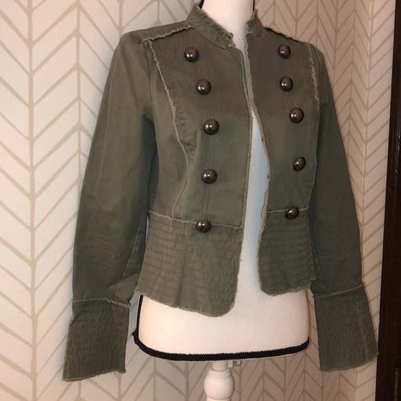 Military inspired Jean Jacket - Picture 4 of 6